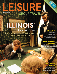 August 2012 Edition of Leisure Group Travel