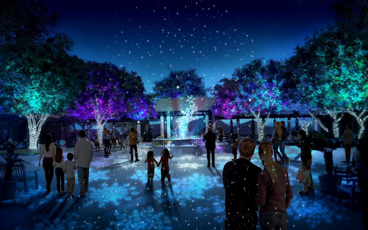 Holiday Lights exhibit