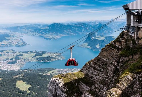 Mt. Pilatus and Lake Lucerne