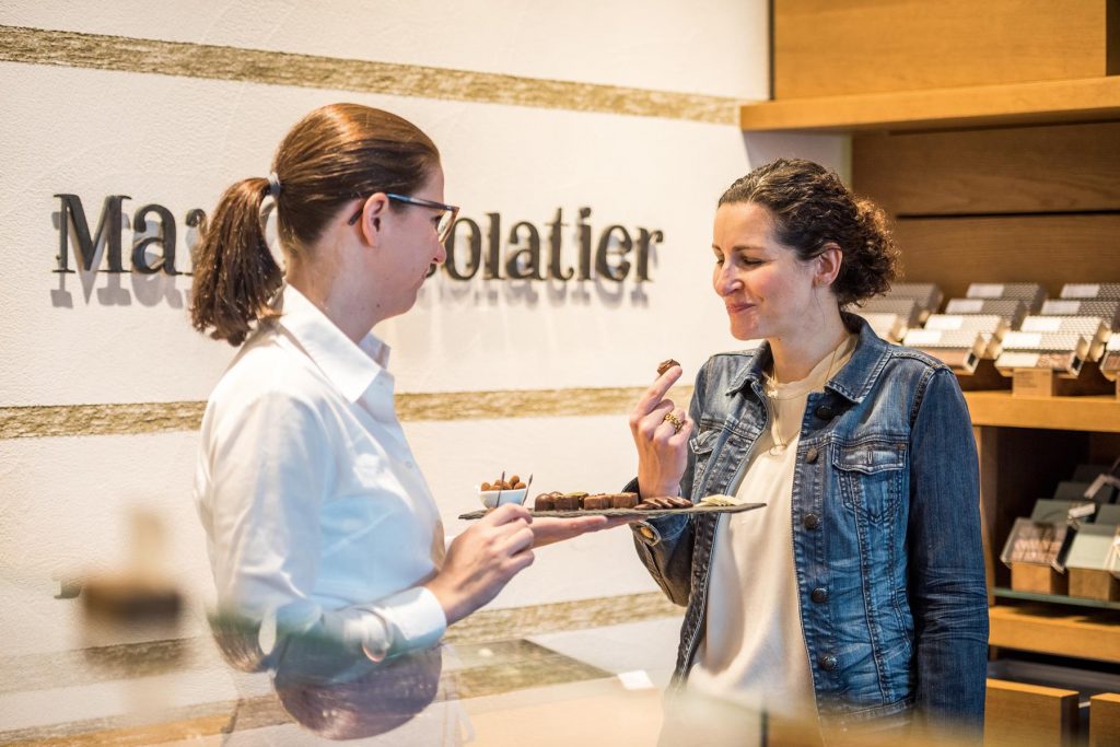 The chocolate atMax Chocolatier in Lucerne is second-to-none. Andre Meier