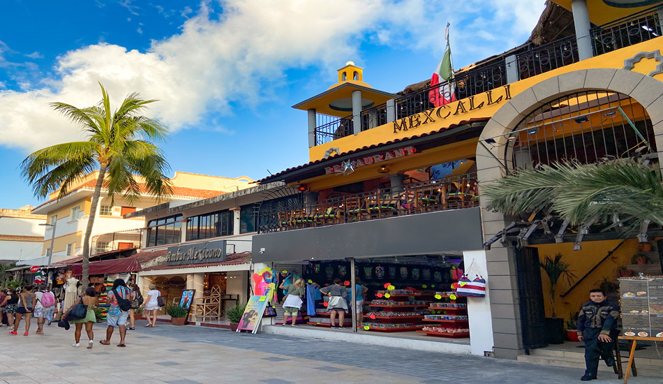 Quinta Avenida, or Fifth Avenue, is Playa del Carmen’s premier shopping street, offering block after block of stores and eateries. (Photo credit: Mexican Caribbean Tourism)