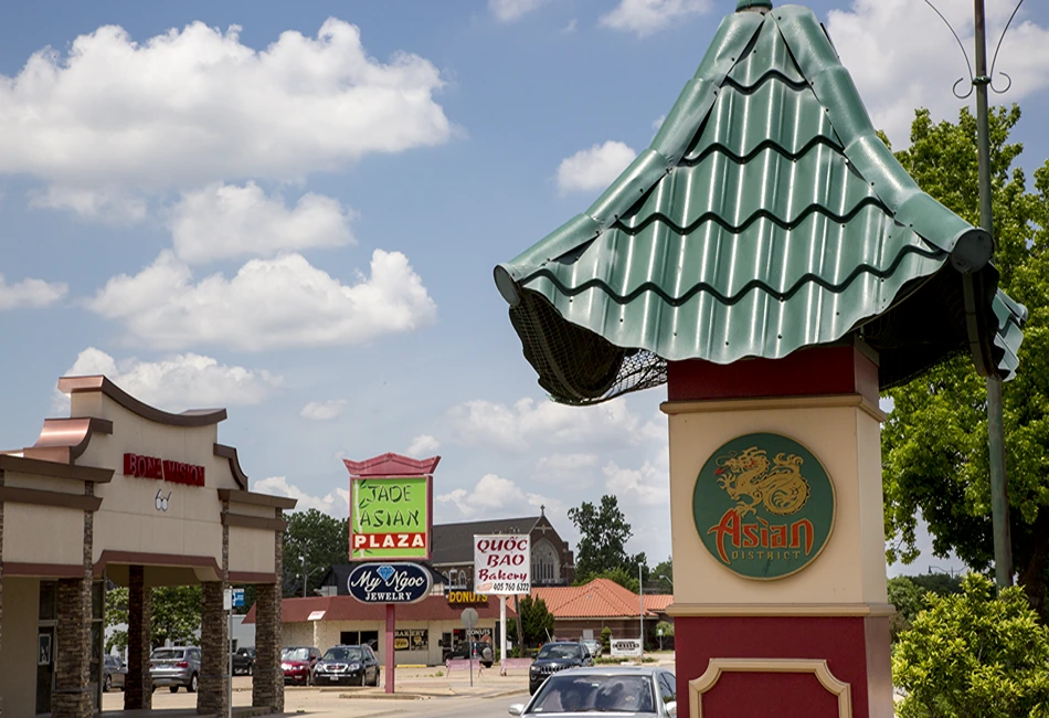 The Asian District is one of Oklahoma City’s prime culinary destinations. (Photo credit: Oklahoma Tourism & Recreation)