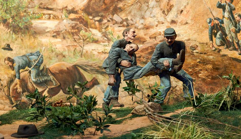 The Atlanta History Center’s Cyclorama depicts the 1864 Battle of Atlanta. (Photo credit: Atlanta History Center)
