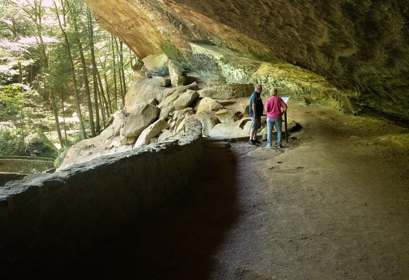 Hocking Hills State Park is a great place to hike