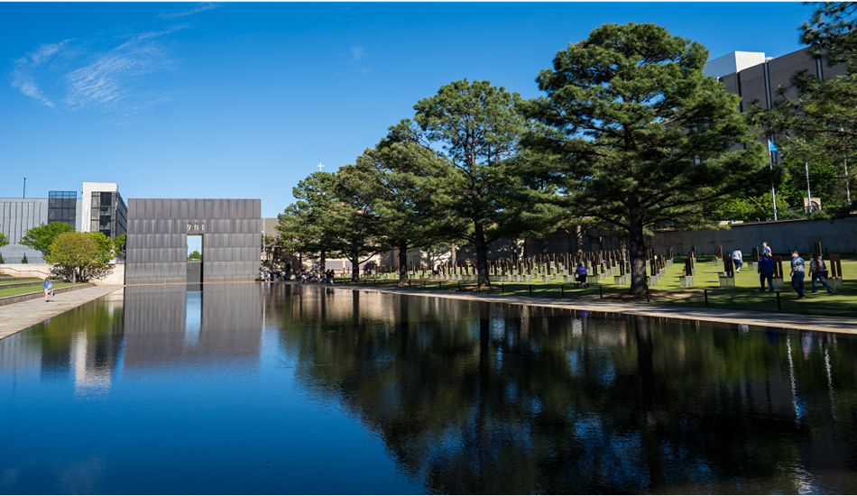 Oklahoma City National Memorial. (Photo credit: Oklahoma City CVB)
