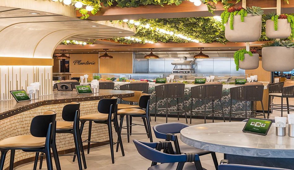 The Planterie, in Indulge Food Hall, offers plant-based options