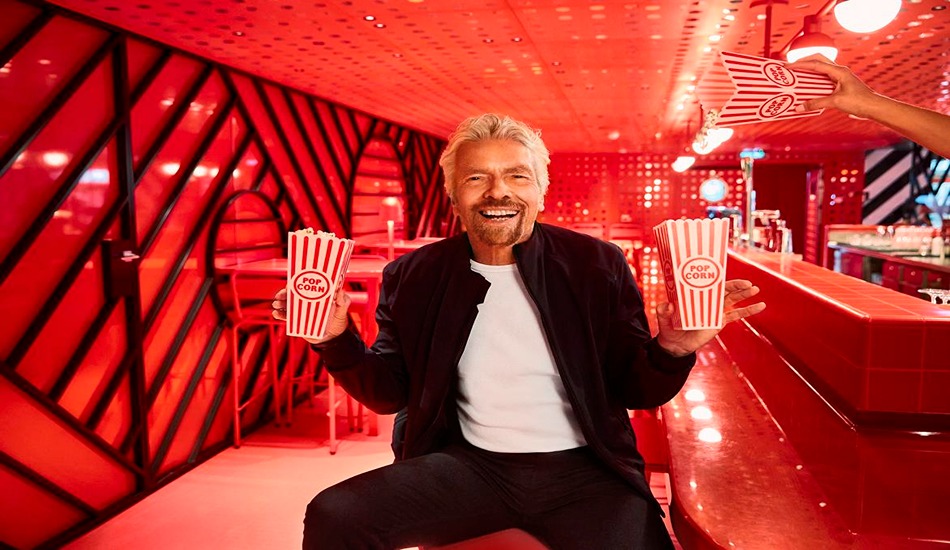 Sir Richard Branson at Rojo at Razzle Dazzle