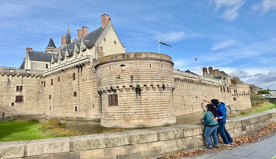 Castle of the Dukes of Brittany in Nantes, France. (Randy Mink Photo)