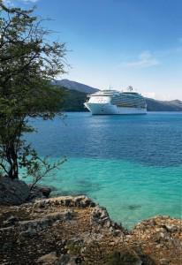 Royal Caribbean ship in Labadee