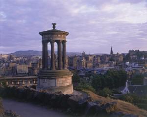 EDINBURGH FROM CALTON HILL.