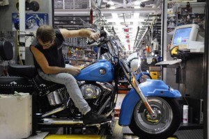 York Vehicle Operations, Keystone, Softail, facility, final, roll testing