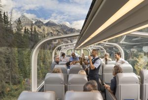 Travel in style and comfort on board Rocky Mountaineer trains