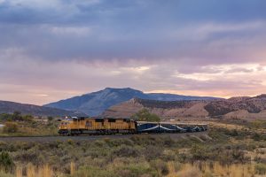 Rocky mountaineer trains