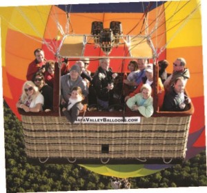 Napa Valley Balloons offers early morning flights that afford dreamy views of Northern California wine country.