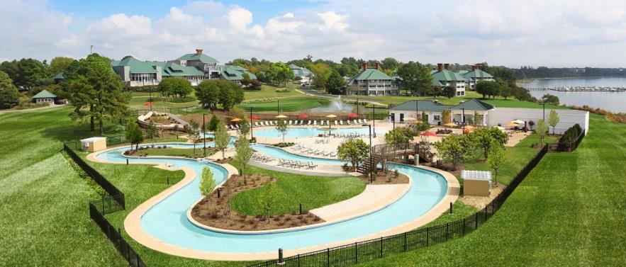 The Pool Area at Kingsmill