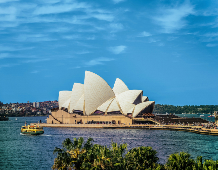 Sydney Opera House in Australia. Photo by Sean Bernstein on Unsplash.