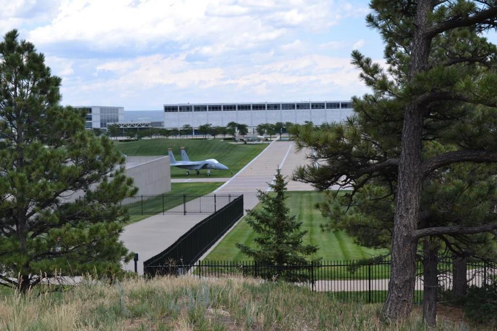 Visitors to the United States Air Force Academy may access several overlooks across the large complex, including the 17-spire Cadet Chapel which rises into the sky 150 feet.