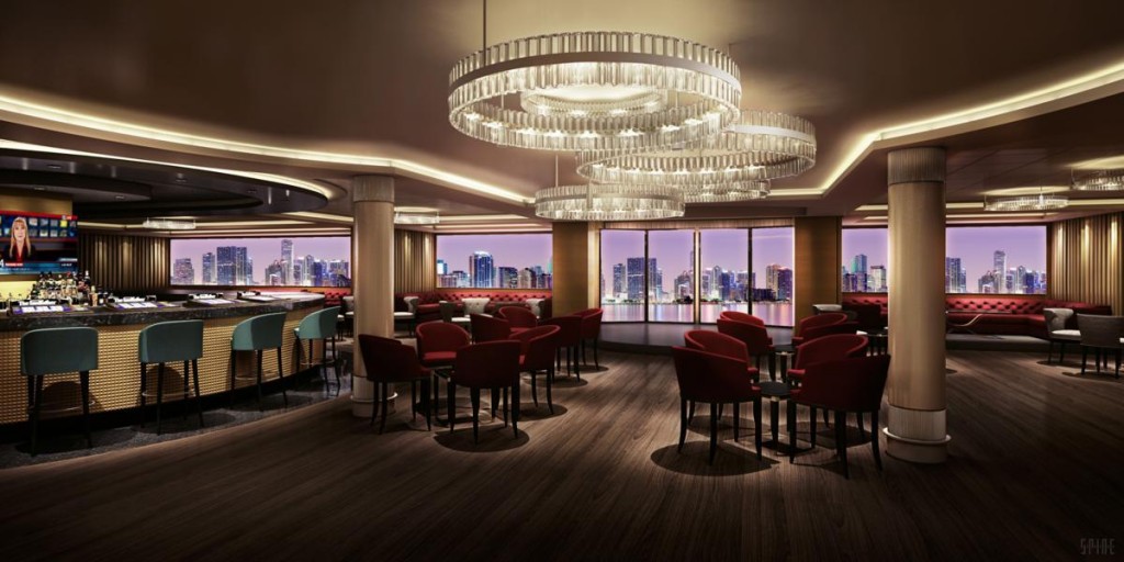 The new Skyline Bar (Photo courtesy of Norwegian Cruise Line)