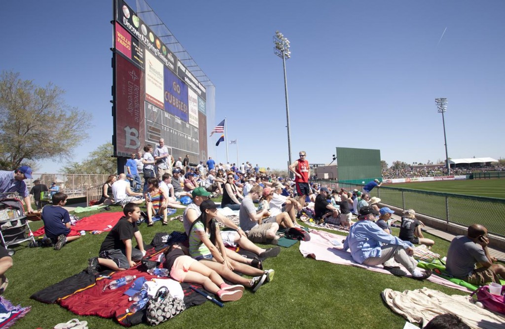 Cubs Park Spectators