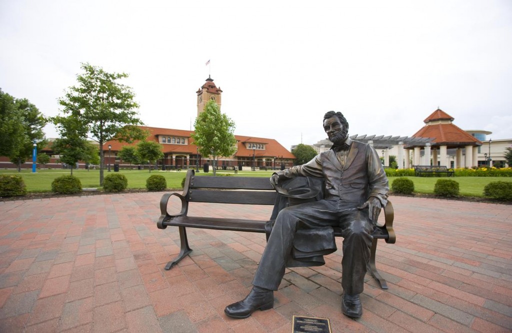 Lincoln Statue in Springfield