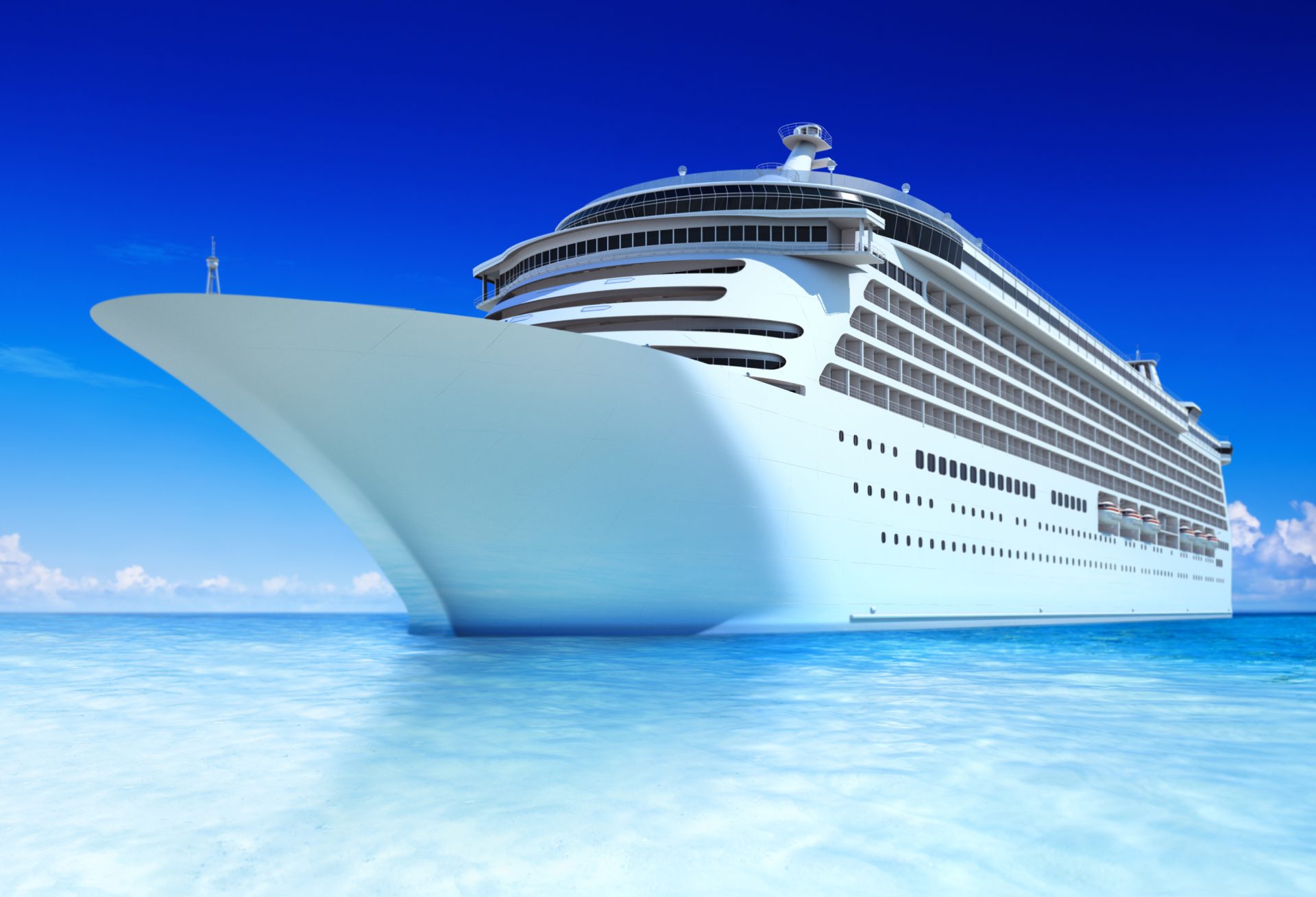 3D Cruise Ship Cruise Ship