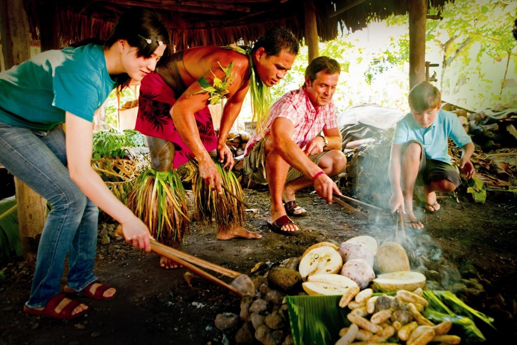 Samoa Umu Cooking