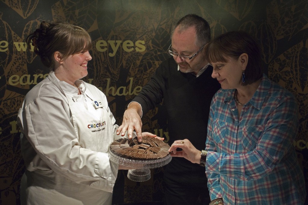 Tasting chocolates (York's CHOCOLATE Story)