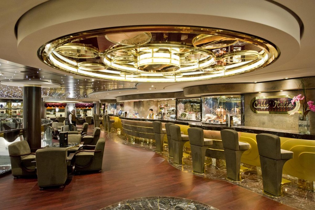 Cafe Italia Coffee Bar on the MSC Divina: Photo Courtesy of MSC Cruises