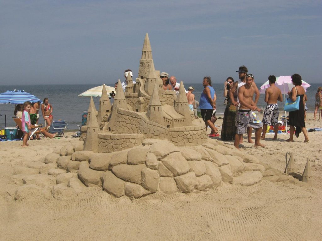 Rehoboth Beach Sandcastle Contest, credit Delaware Tourism Office