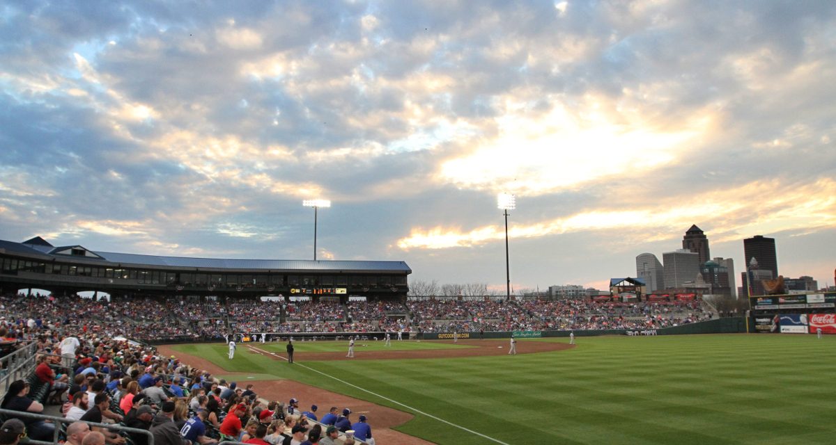 I-Cub Fans Experience New Party Deck at Principal Park