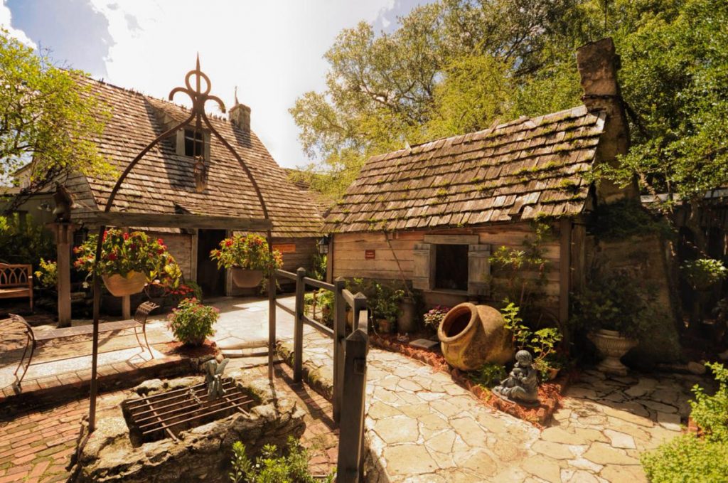 Oldest Wooden School House Garden in St. Augustine Ponte Vedra Beach Florida's Historic Coast