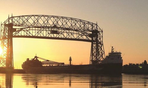 aerial lift bridge