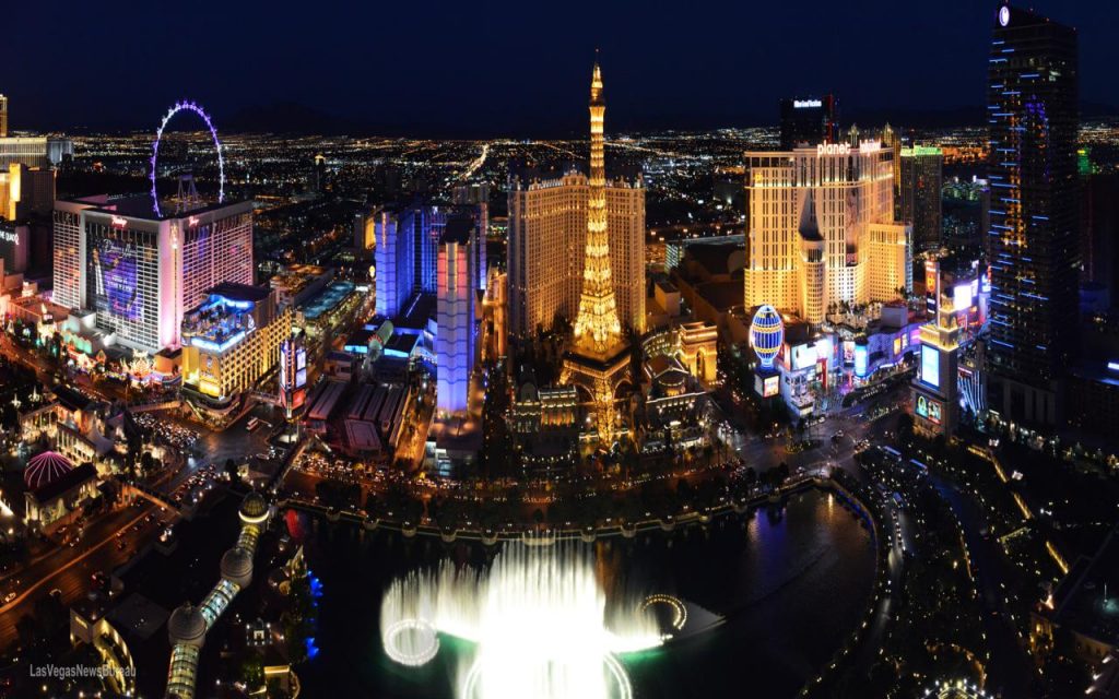 Las Vegas Strip. Brian Jones/Las Vegas News Bureau