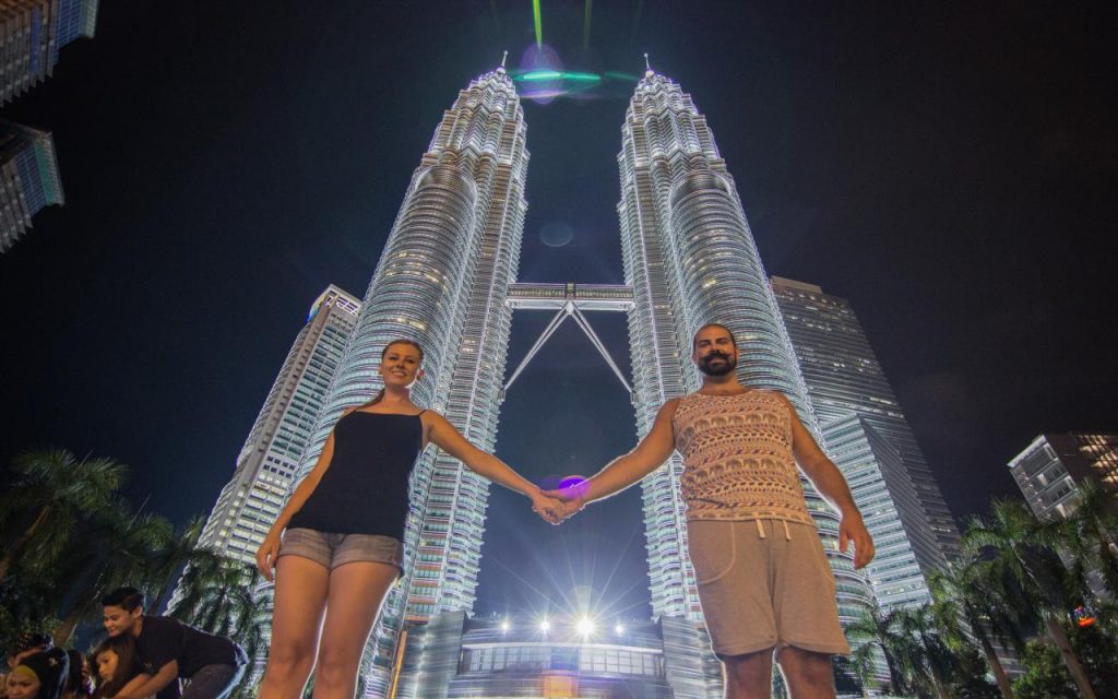 Brandon and Stephanie from We Must Dash in Kuala Lumpur
