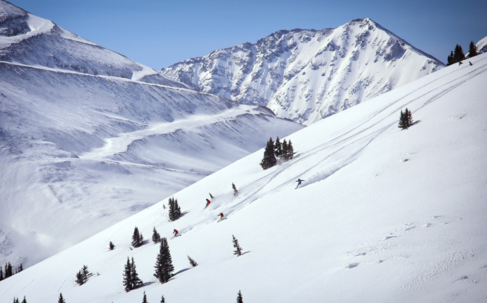 Little Burn at Copper Mountain - Mogul Skiing