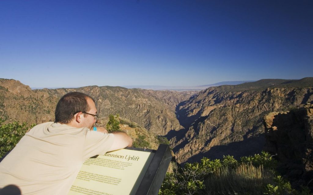 Black Canyon of the Gunnison National Park. - colorado national park