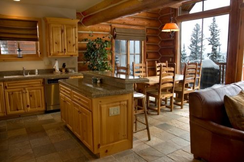 Cabin-kitchen-dining-area