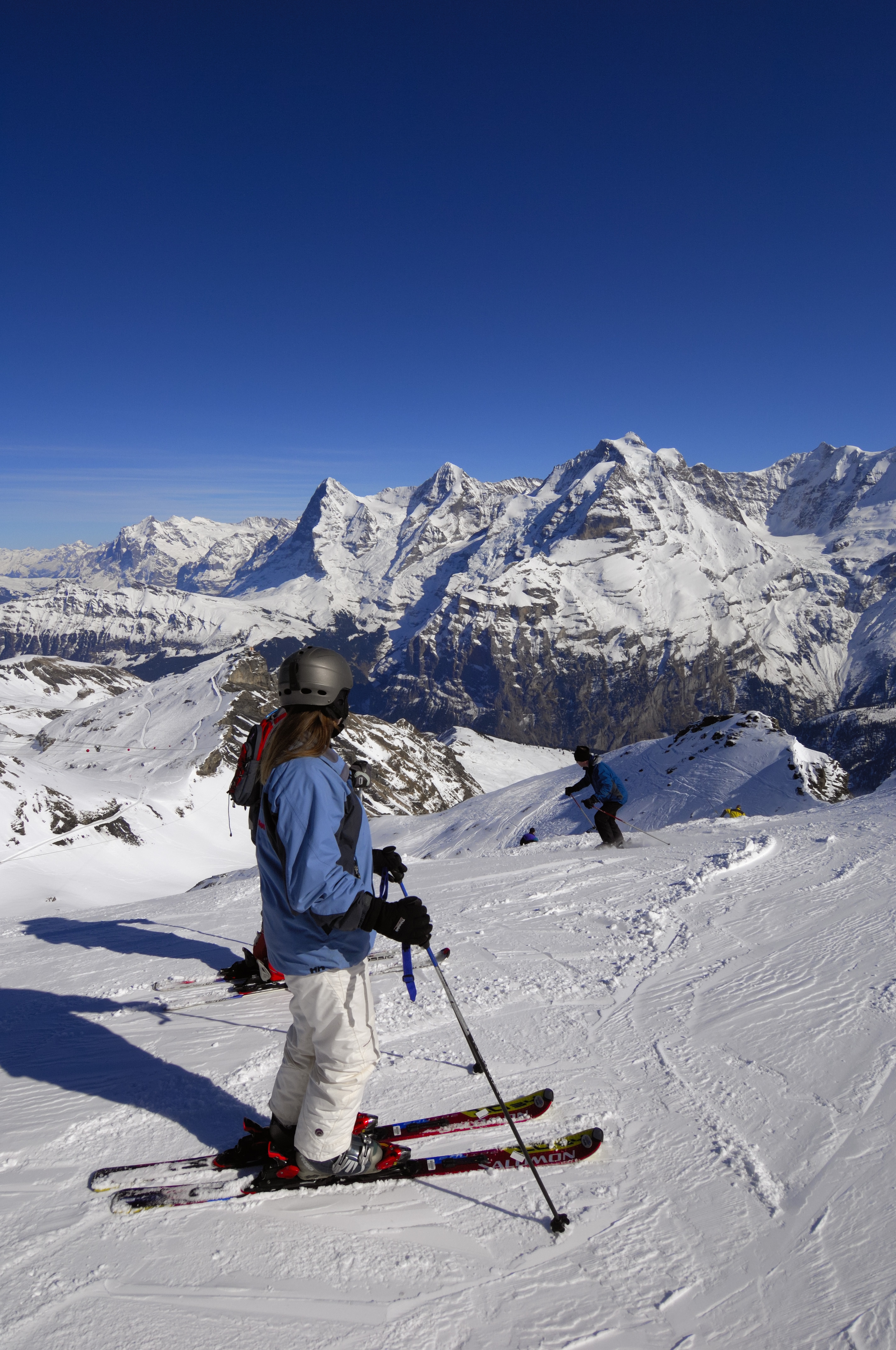 Skiing-Mirren-Schilthorn