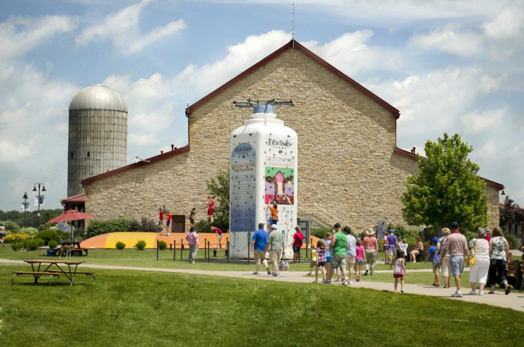 Head to Indiana farms for agritourism experiences like those at Fair Oaks Farm