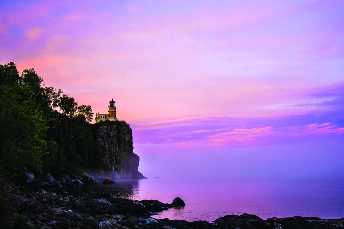 Lighthouse at Sunset
