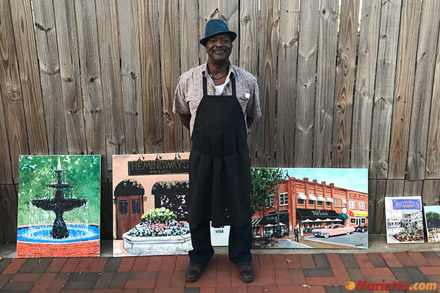 Marietta Square Art Walk vendor