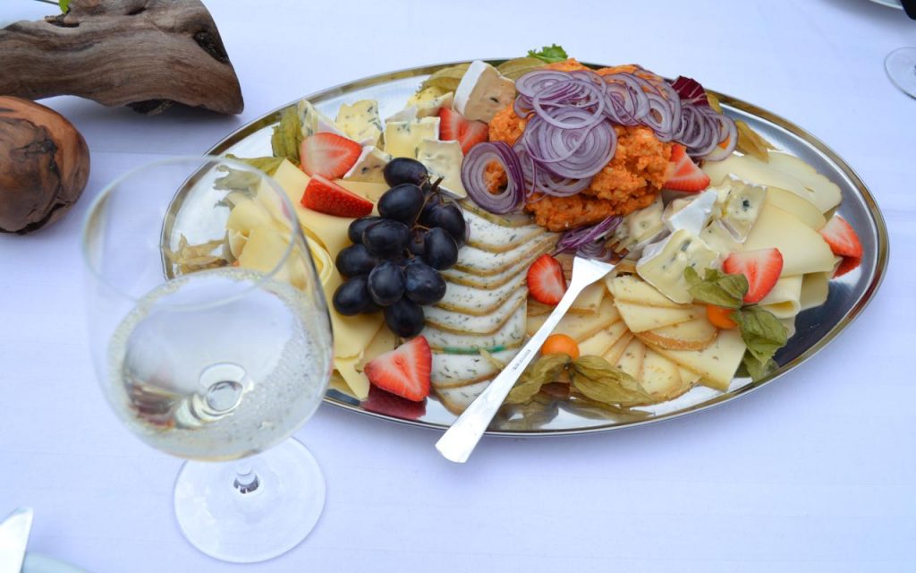 German cheese platter