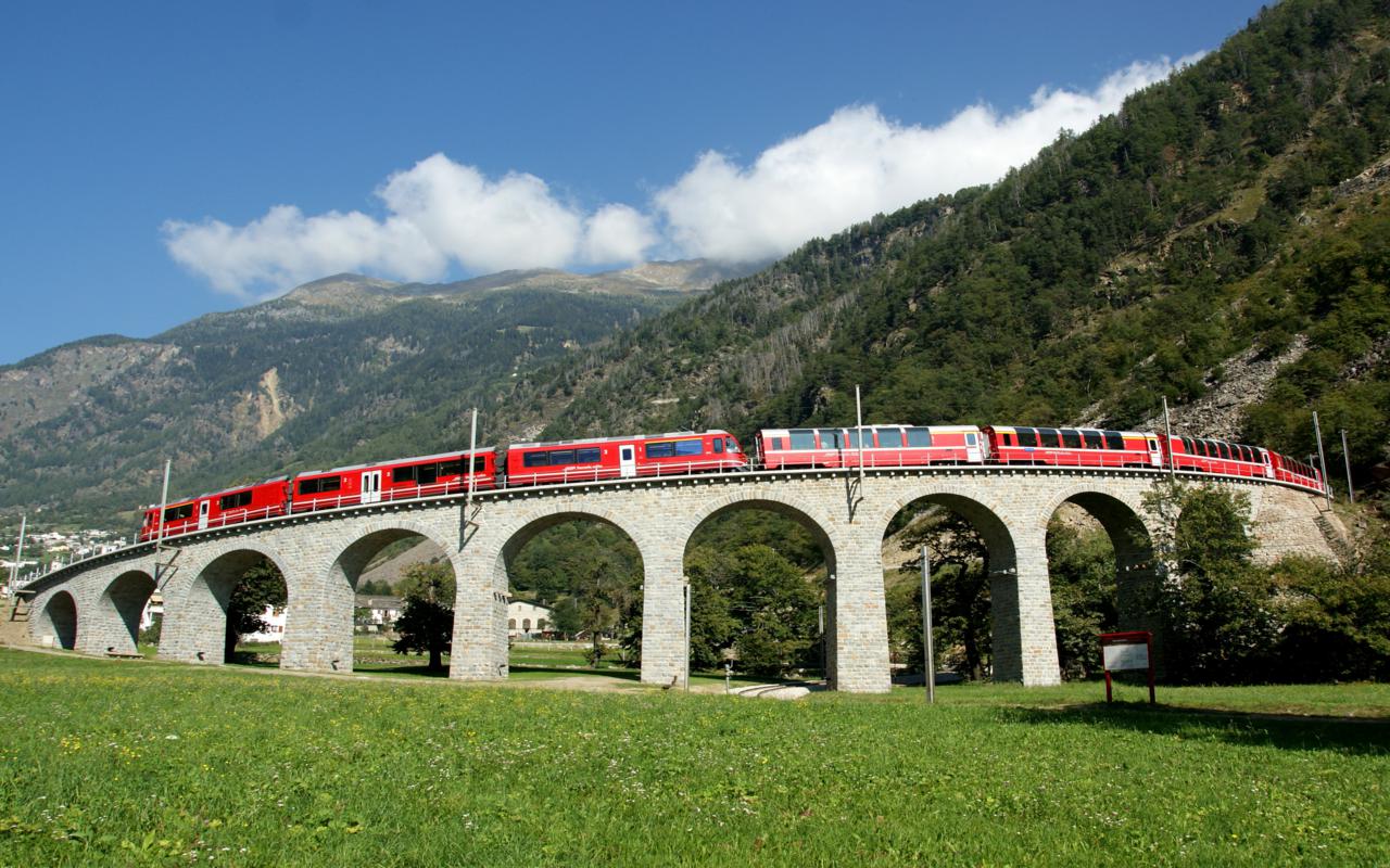 Unesco Albula Bernina Sommer