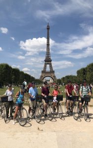 Paris on bikes