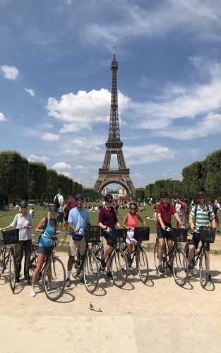 Paris on bikes