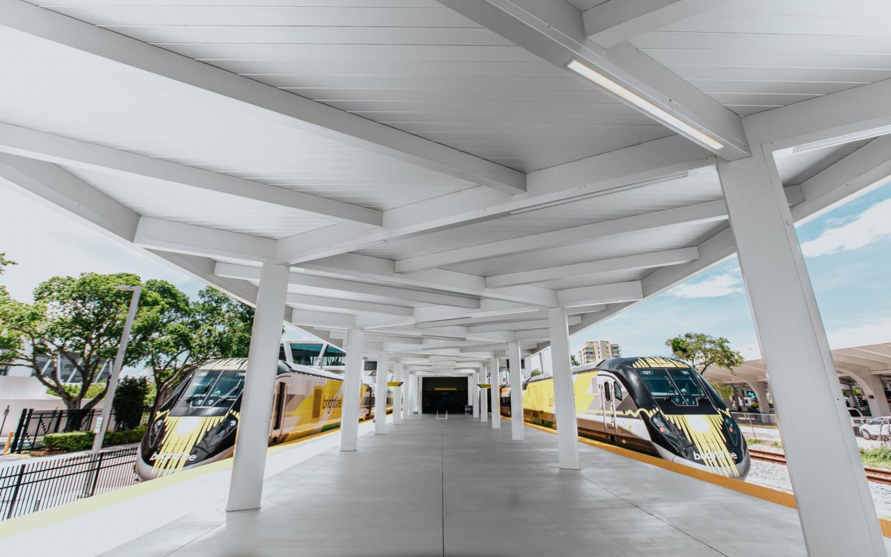 Brightline trains