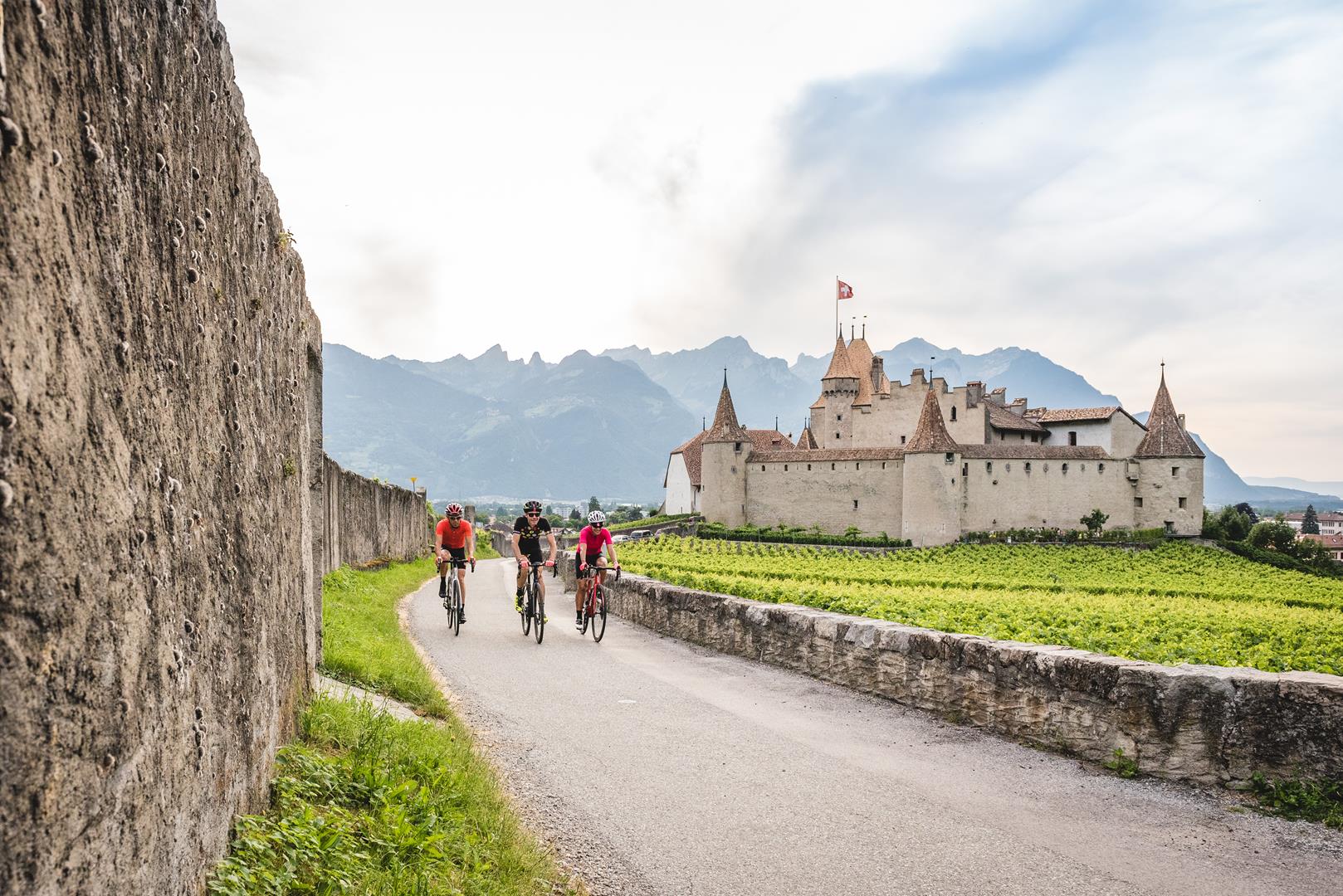 Exploring Switzerland by bike