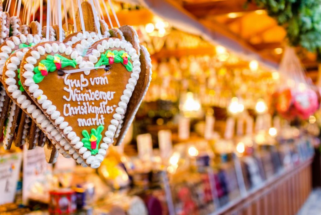 Christkindlesmarkt is one of the many festive holidays markets open during Christmas in Indiana