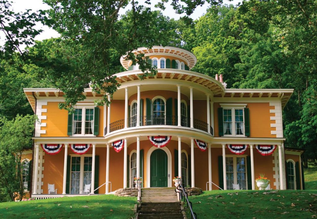 Take one of the mansion tours in Indiana at Hillforest Victorian House Museum