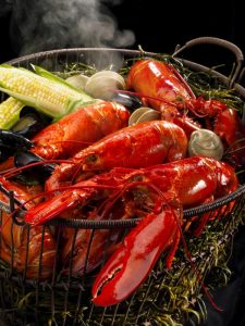 Maine lobster bake